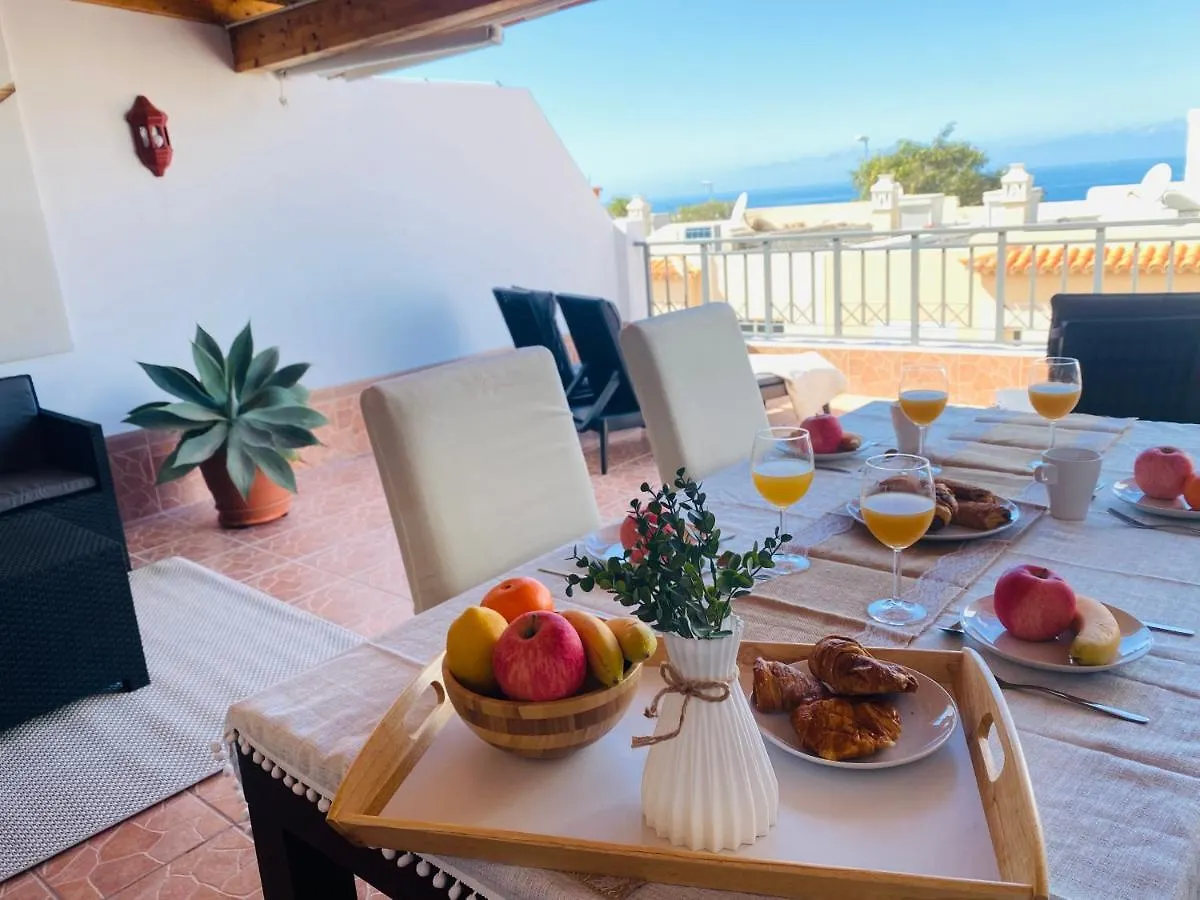 Apartment New Holiday Home Beautiful Sea View With Aircon, Costa Adeje Costa Adeje  Spain